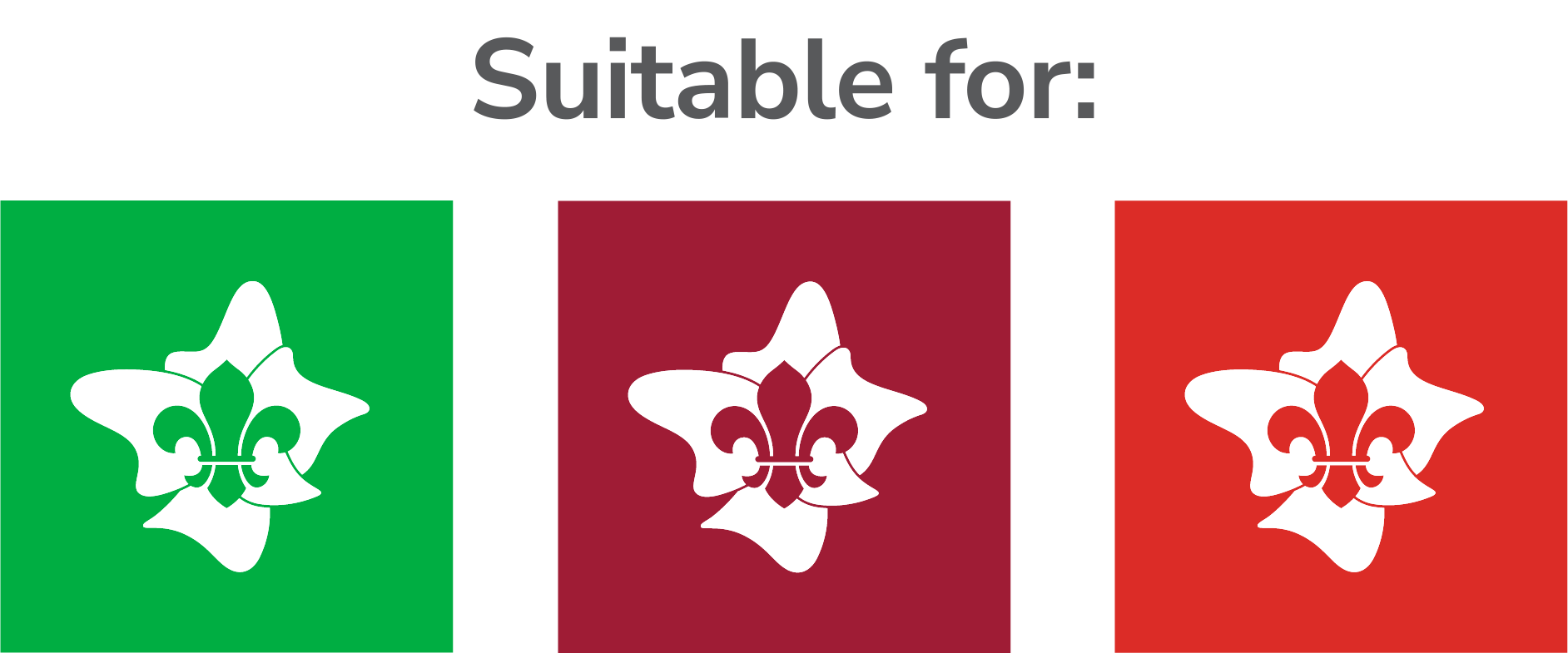 Suitable for