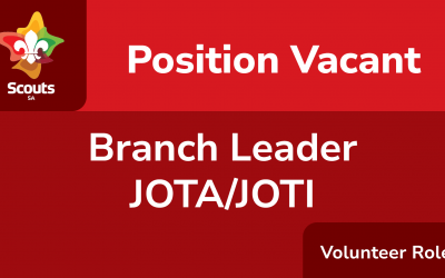 Branch Leader JOTA/JOTI